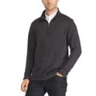 Van Heusen Sweater Fleece Qtr Zip Long Sleeve Pullover Sweater
