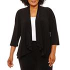 R & M Richards 3/4 Sleeve Shrug-plus