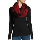 Mixit&trade; Buffalo Check Infinity Scarf