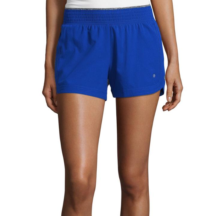 Xersion&trade; Woven Front Knit Back Shorts