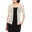Perceptions Short Sleeve Shrug