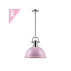 Duncan 1-light Pendant With Rod In Chrome