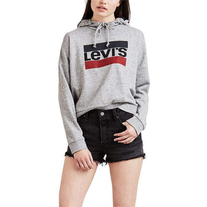 Levi's Sportswear Logo Track Hoodie Long Sleeve Knit Hoodie