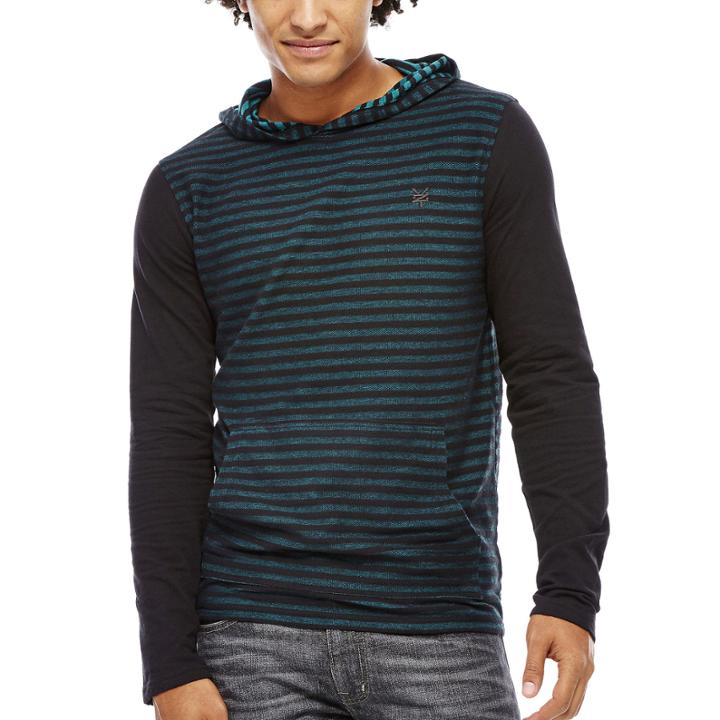 Zoo York Fuzz Hooded Long-sleeve Shirt