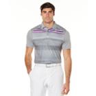 Pga Tour Pro Series Short Sleeve Stripe Polo Shirt