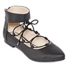 Two Lips Too Willow Lace-up Ballet Flat