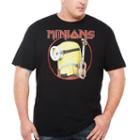 Short Sleeve Despicable Me Graphic T-shirt-big And Tall