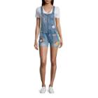 Indigo Rein Patched Shortalls-juniors