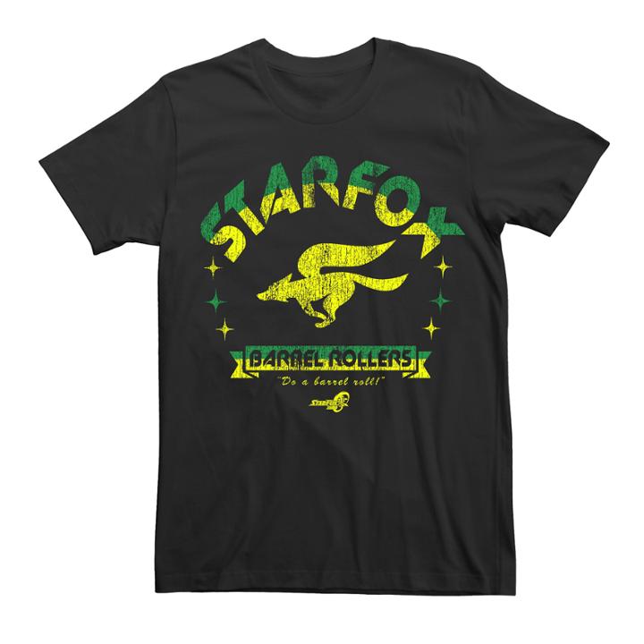 Nintendo Short-sleeve Cotton Starfox Tee