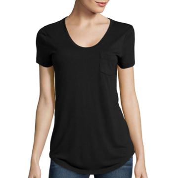 Stylus &trade; Relaxed Fit Scoop Neck T-shirt