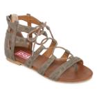 Pop Manny Womens Gladiator Sandals