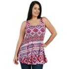 24/7 Comfort Apparel Harper Tunic Top - Plus