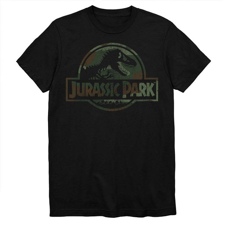 Jurassic Park Camo Graphic Tee
