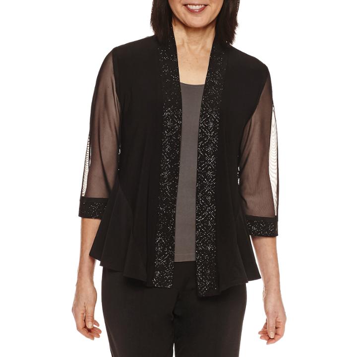 R & M Richards Long Sleeve Shrug