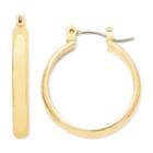 Liz Claiborne Gold-tone Small Hoop Earrings
