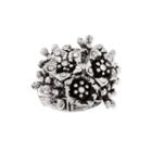 Mixit&trade; Silver-tone Stretch Flower Ring