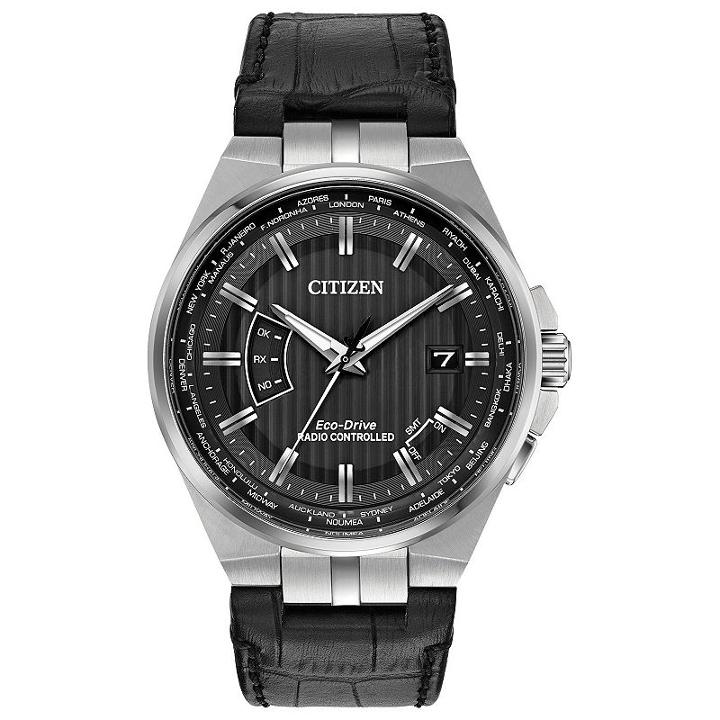 Citizen Mens Black Strap Watch-cb0160-00e