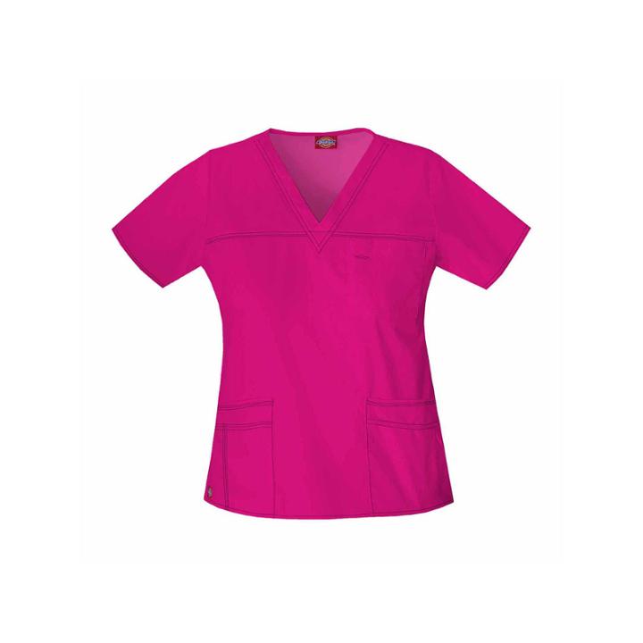 Dickies Youtility V Neck Scrub Top Juniors Plus