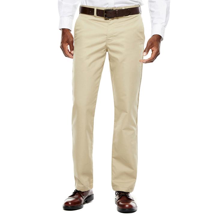 Dickies Regular-fit Flat-front Khakis