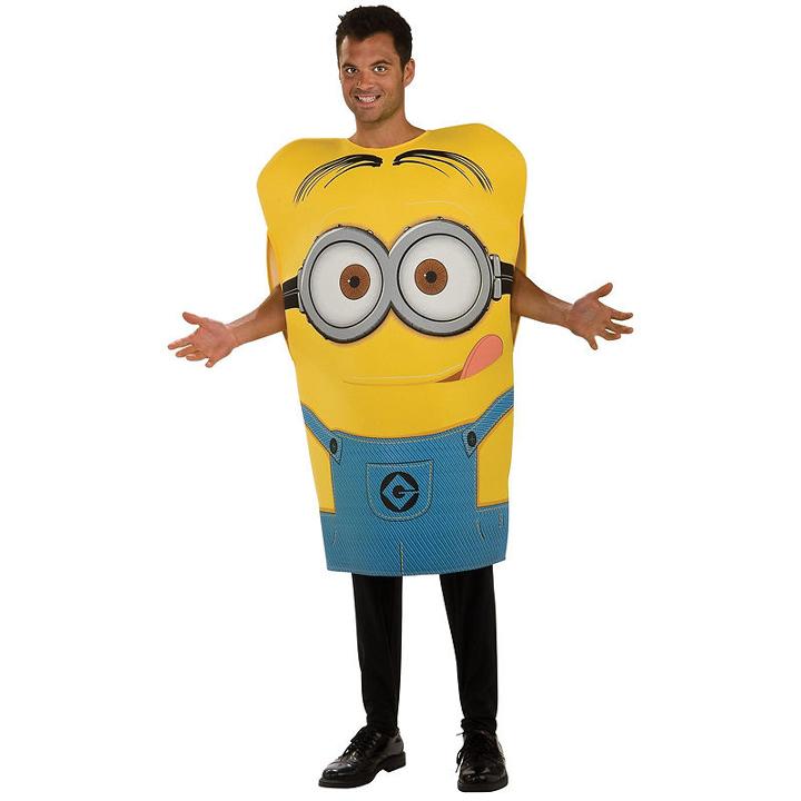 Despicable Me 2 Dave Minion Adult Foam Costume - Standard (one-size)