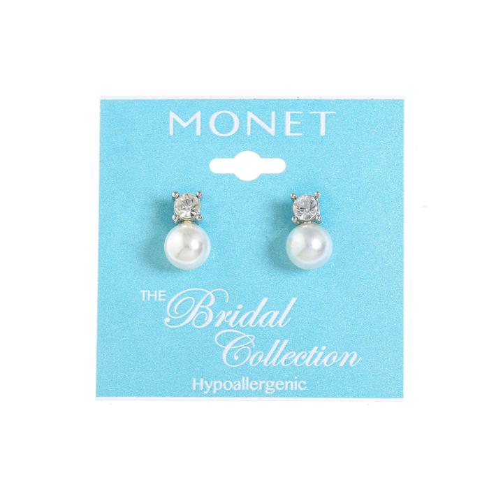 Monet Jewelry The Bridal Collection Stud Earrings