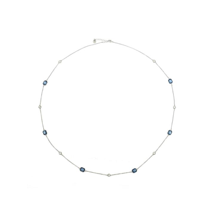 Monet Jewelry Womens Blue Strand Necklace