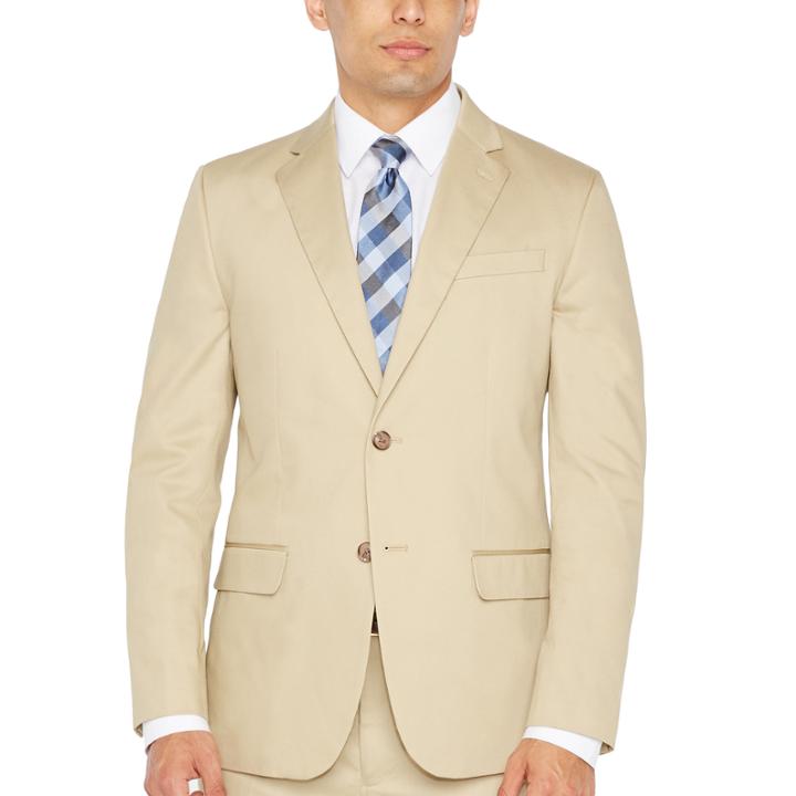 Jf Khaki Sport Coat Slim