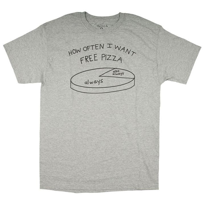 Free Pizza Graphic Tee
