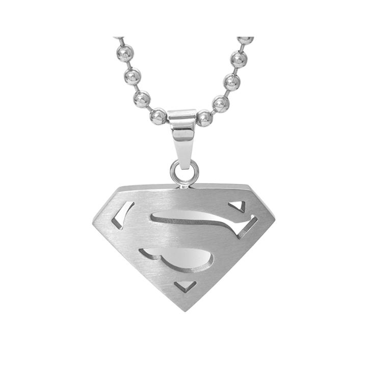 Dc Comics Stainless Steel Superman Pendant