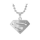 Dc Comics Stainless Steel Superman Pendant