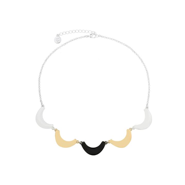 Liz Claiborne Collar Necklace Mixed Metal
