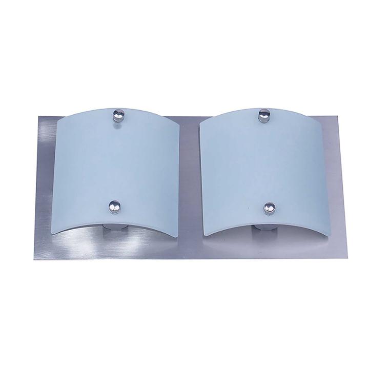 Maggie 2-light Silver Bath Vanity
