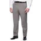Stafford Executive Classic Fit Flat Front Pants-big And Tall
