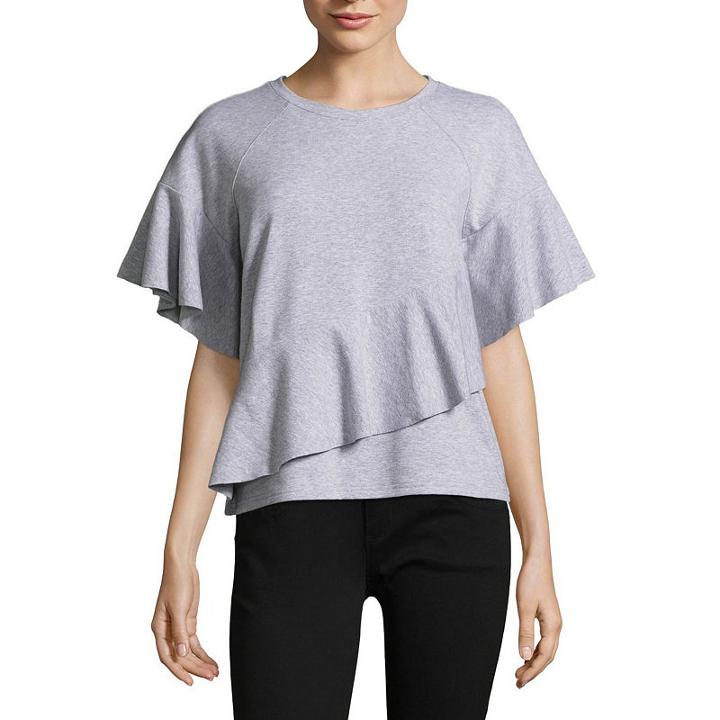 Project Runway Ruffle Sweatshirt