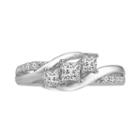 Love Lives Forever&trade; 1/2 Ct. T.w. Diamond 10k White Gold Engagement Ring