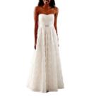 One By Eight Beaded Wedding Strapless Gown