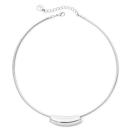 Liz Claiborne Silver-tone Pendant Necklace