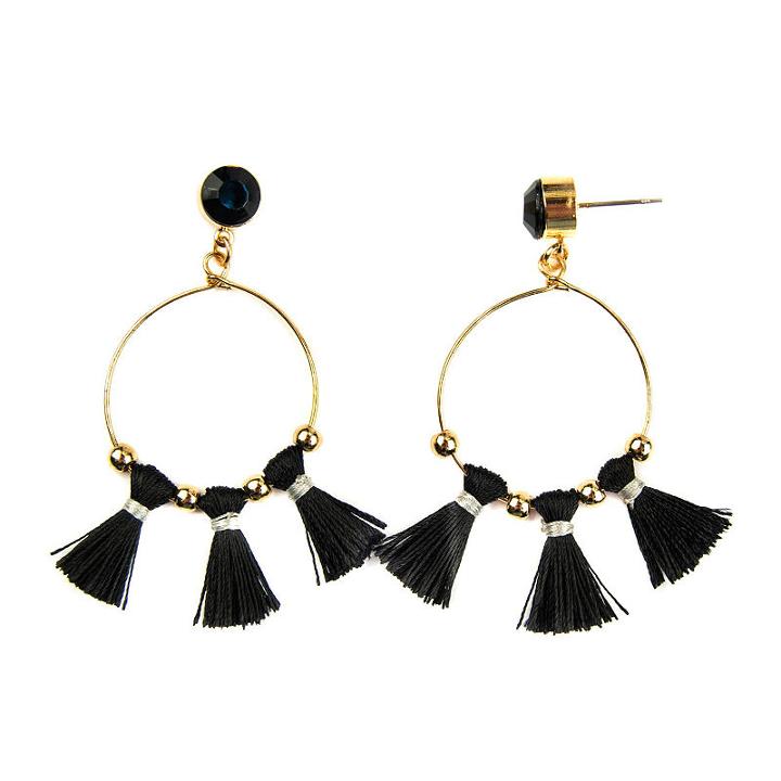 Bijoux Bar 56mm Hoop Earrings