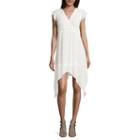 Libby Edelman V-neck Fit & Flare Dress