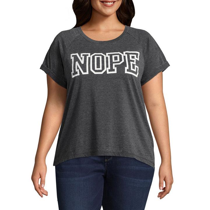 Nope Tee - Juniors Plu