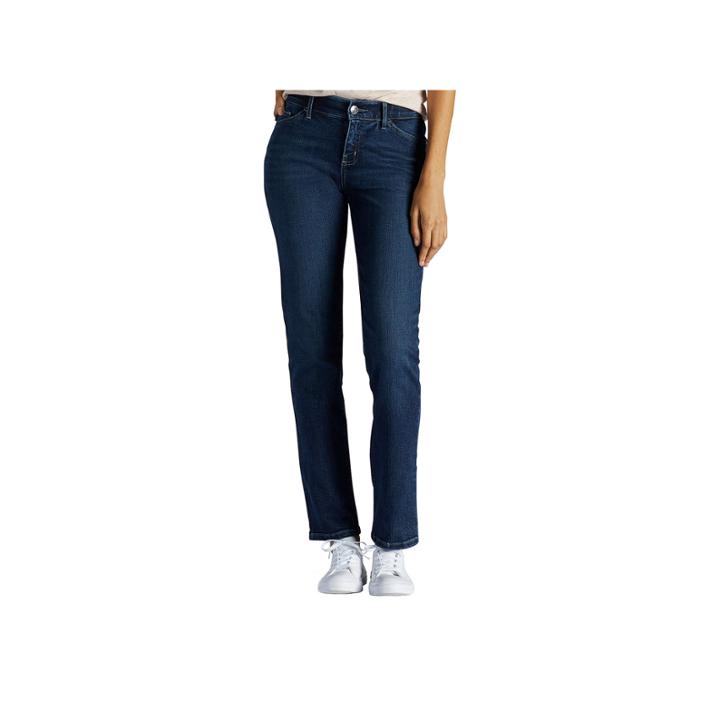 Lee Total Freedom Straight Leg Jeans-petites