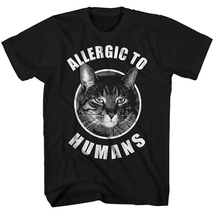 Allergic To Humans Graphic Tee