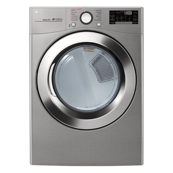Lg Energy Star 7.4 Cu. Ft. Front Load Gas Dryer - Dlgx3701v