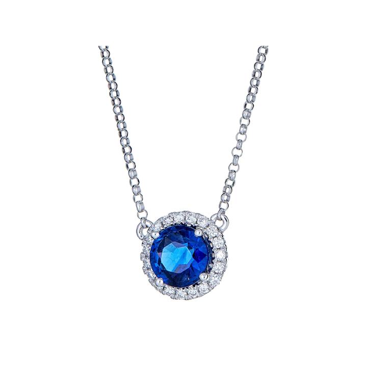 Limited Quantities! 1/7 Ct. T.w. Blue Tanzanite 14k Gold Pendant Necklace