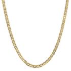 Solid Anchor 24 Inch Chain Necklace