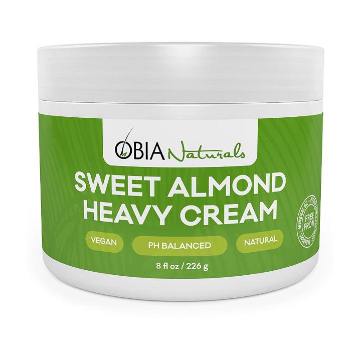 Obia Naturals Sweet Almond Hair Cream-8 Oz.