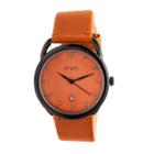 Simplify The 4900 Unisex Orange Strap Watch-sim4905
