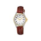 Seiko Womens Brown Calfskin Strap Solar Watch Sut252