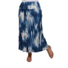 24/7 Comfort Apparel Blue Angel Skirt - Plus