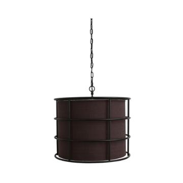 Dcor Therapy Bronze Steel Cage Pendant Light